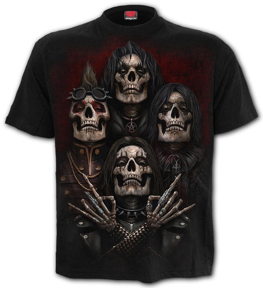 FACES OF GOTH - T-Shirt Black